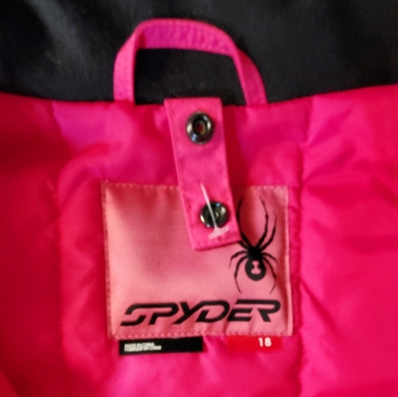 Spyder Girls Adore Insulated Ski Jacket Size 18 - Picture 5 of 5